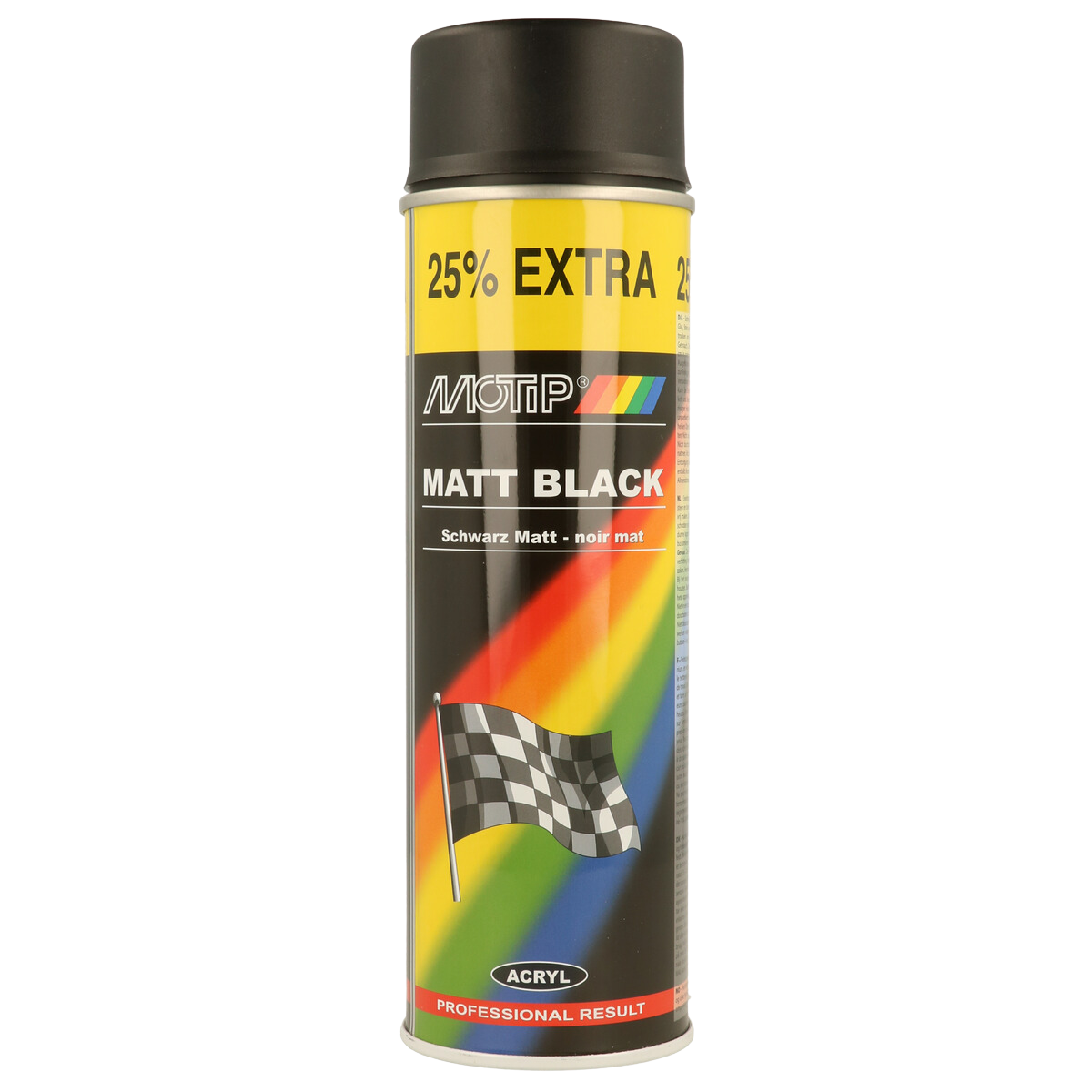 Rallye Lackspray schwarz matt 500ml